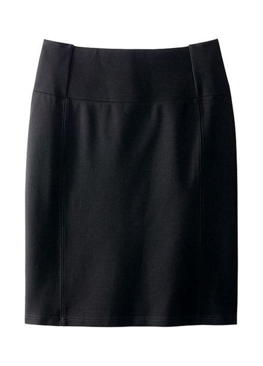 Черная кэжуал однотонная юбка Signature Collection карандаш