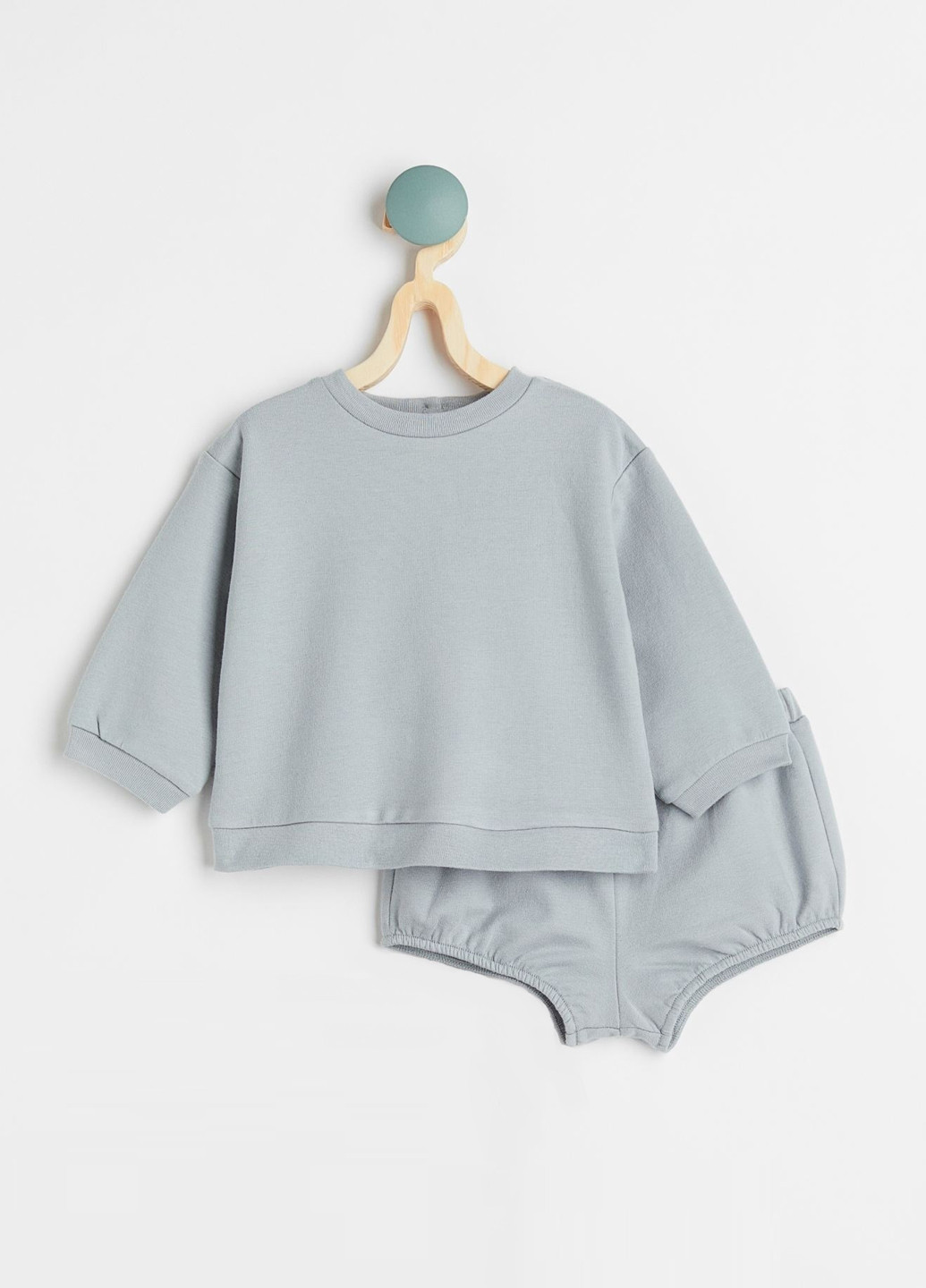 Костюм (світшот, шорти) H&M (292630992)