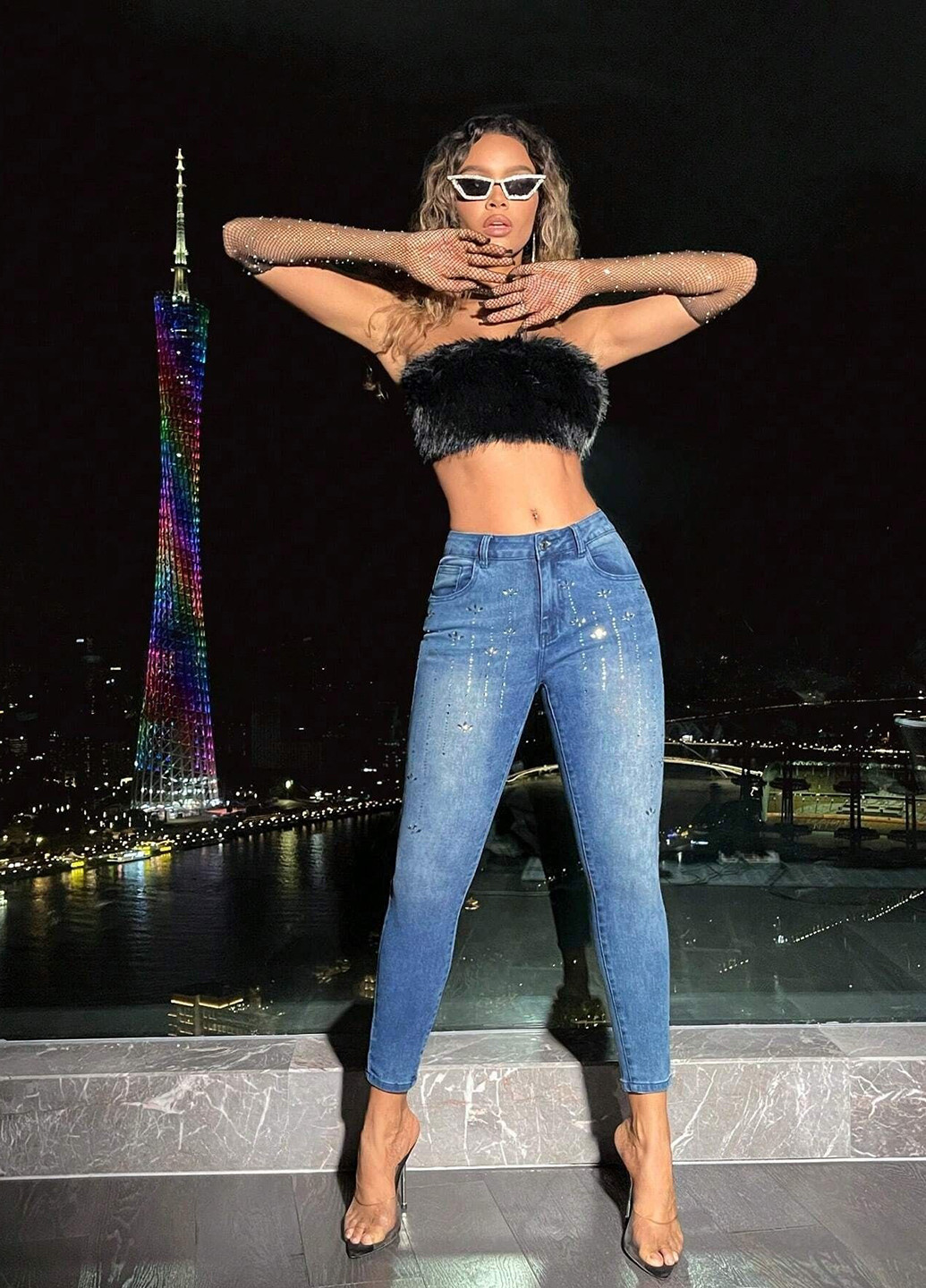 Джинси SHEIN - (315948574)