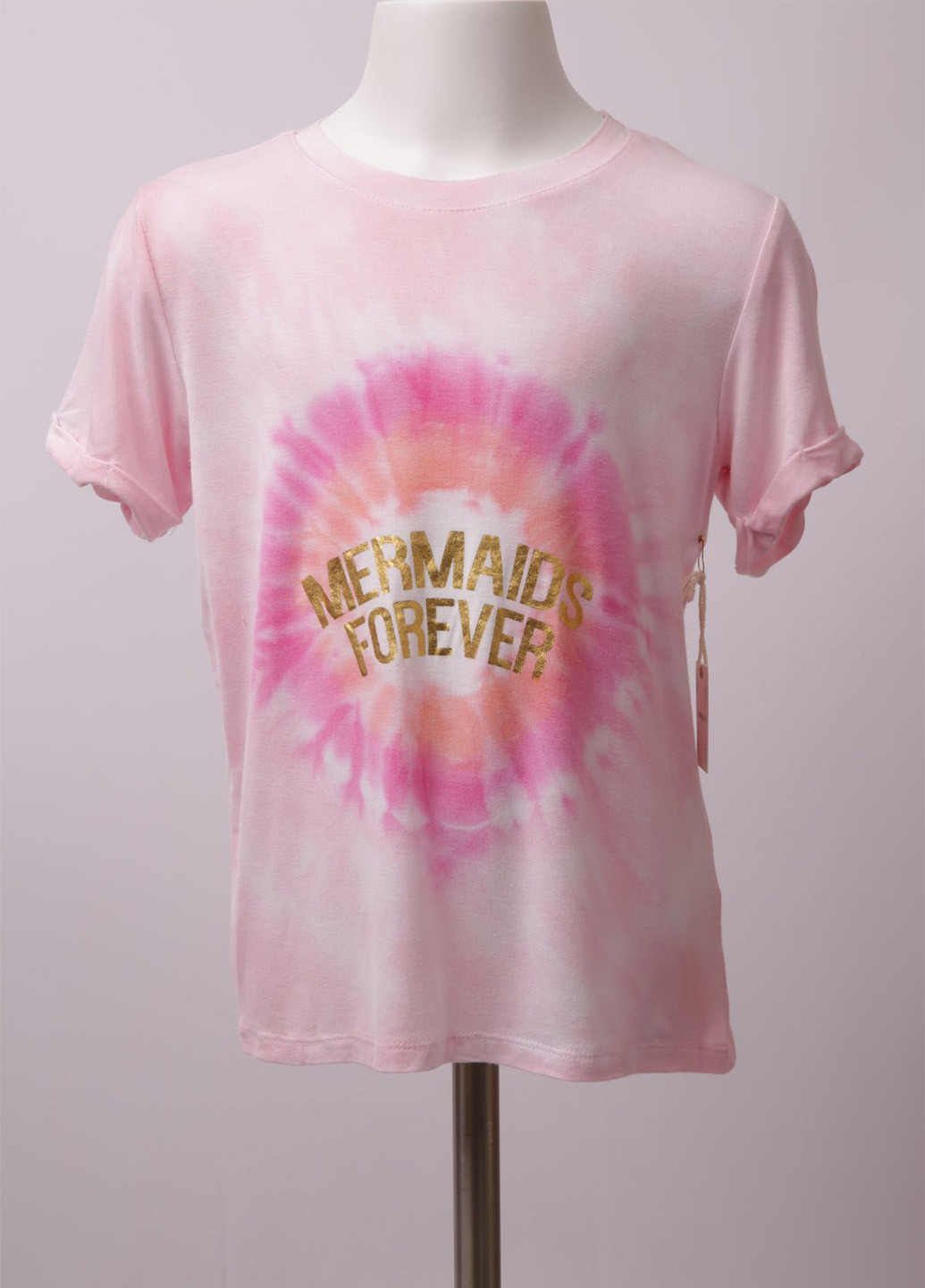 Розовая летняя футболка Forever 21