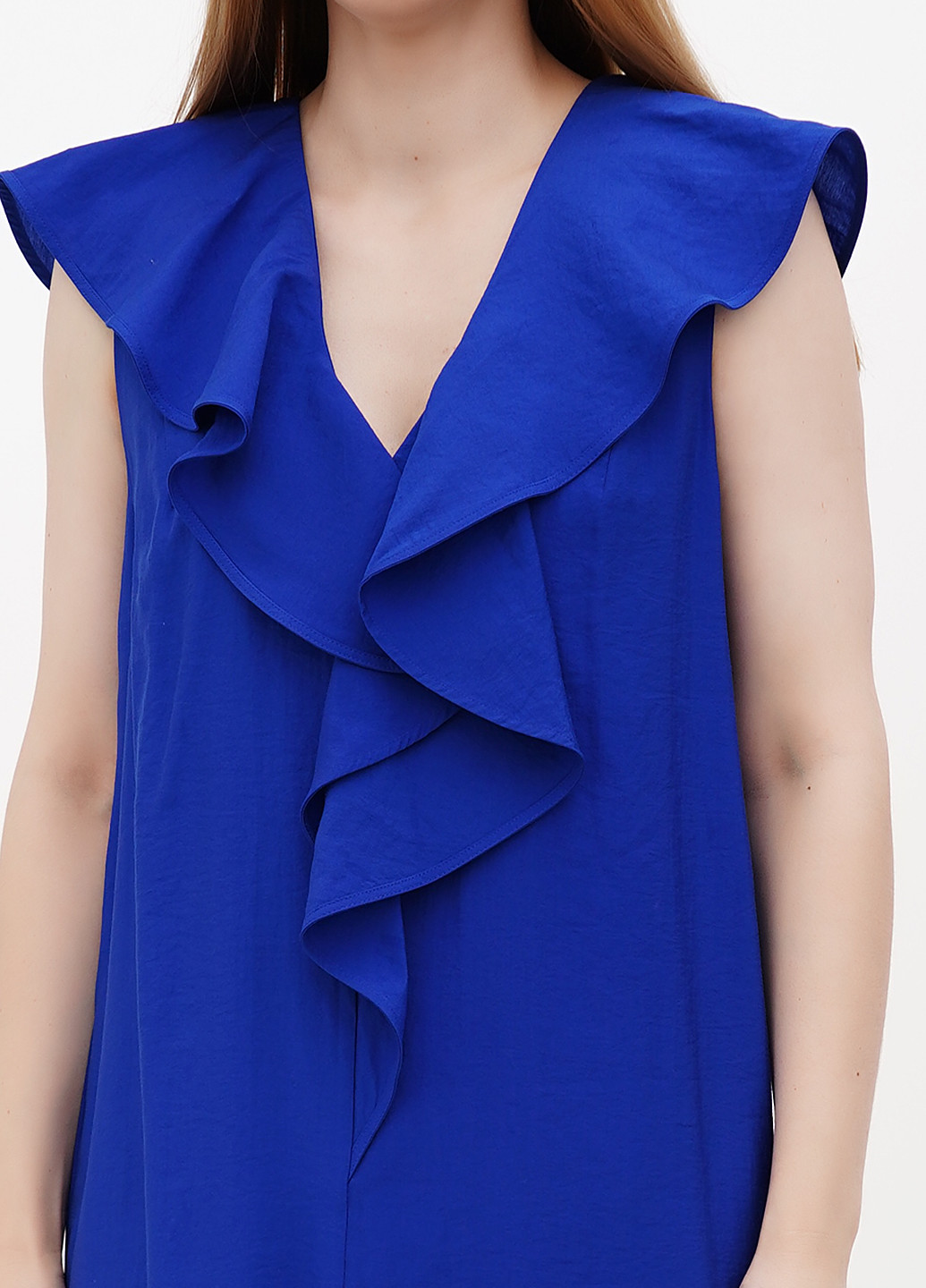 Синее кэжуал платье оверсайз Cos однотонное