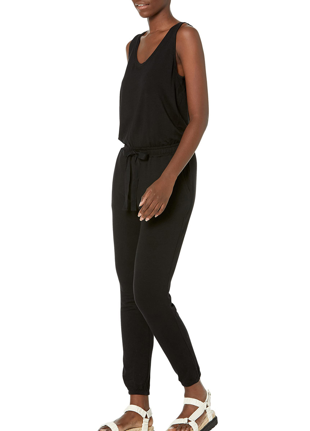 Комбінезон Daily Ritual комбінезон-брюки однотонний чорний кежуал район