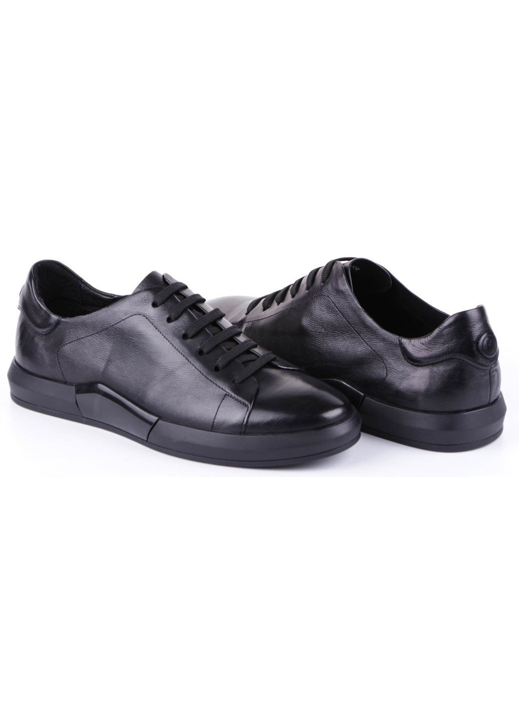 Черные демисезонные мужские кроссовки 19999 Marco Pinotti