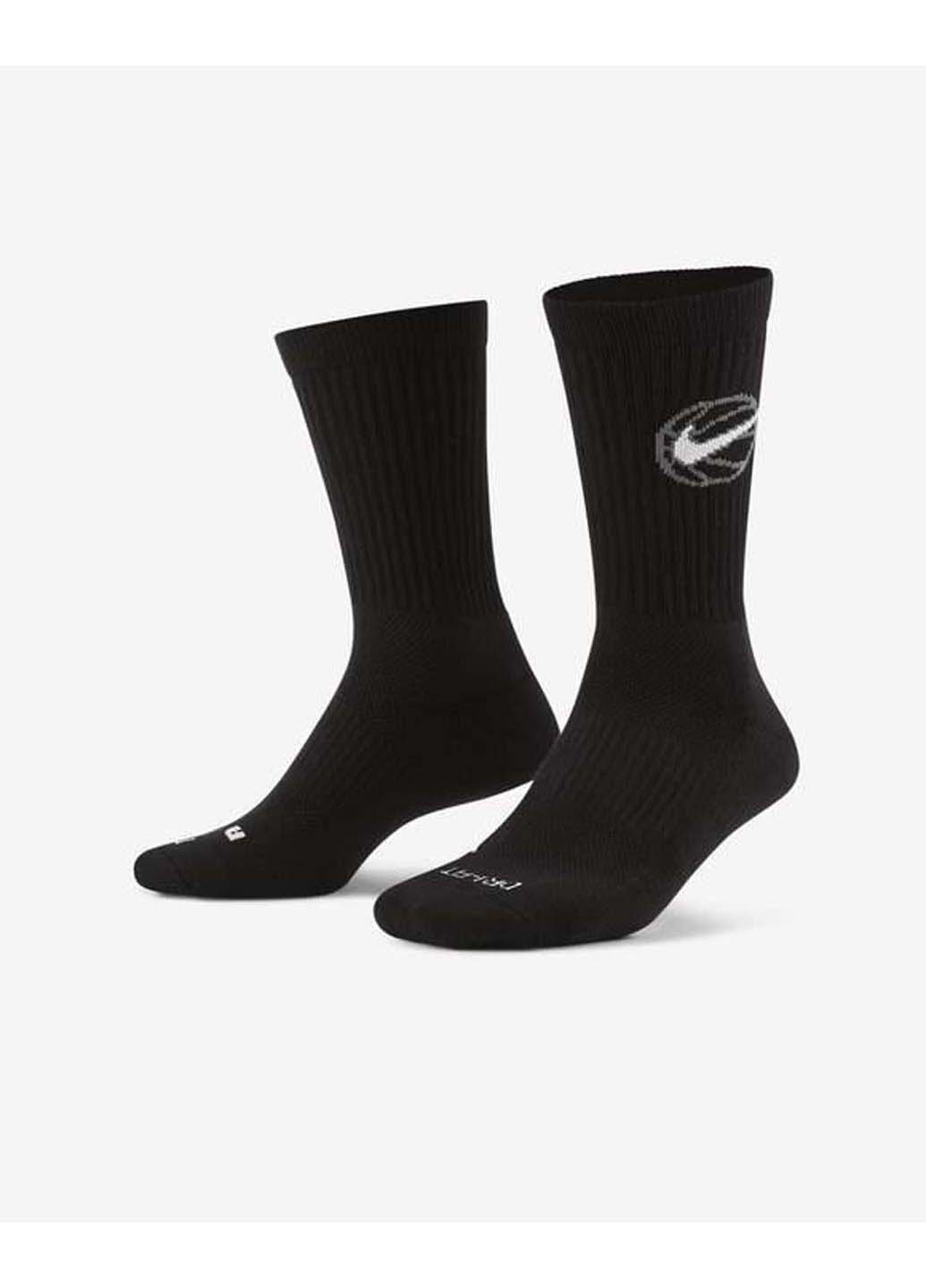 Шкарпетки Nike everyday crew basketball socks 3-pack (255920528)