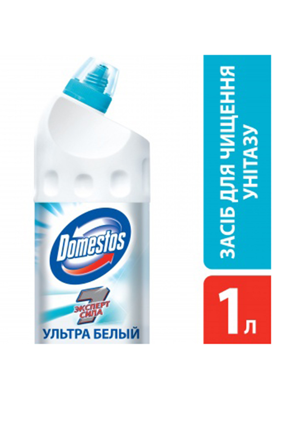 Чистящее средство для унитаза Ультра Белый, 1 л Domestos (138464656)