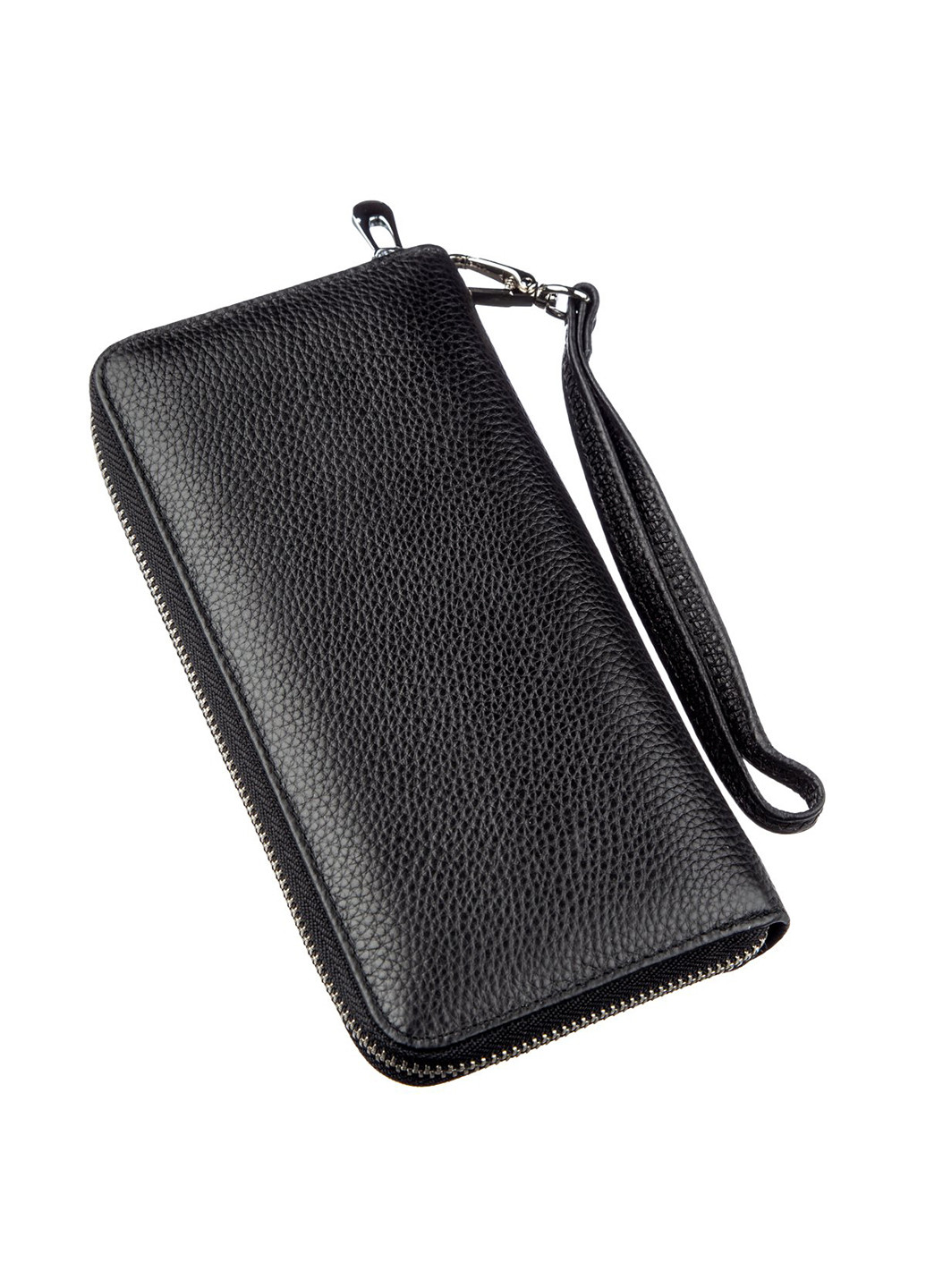 Жіночий шкіряний гаманець-клатч 10х19,5 см st leather (252128542)