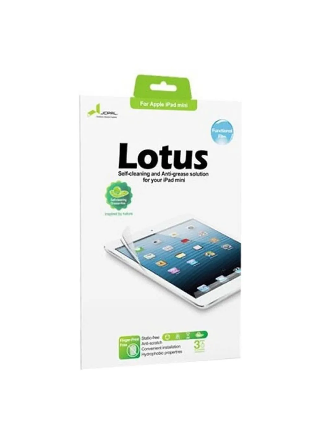 Пленка защитная JCPAL Lotus Anti-Grease для iPad mini (High Transparency) (JCP1031) Power (252390442)