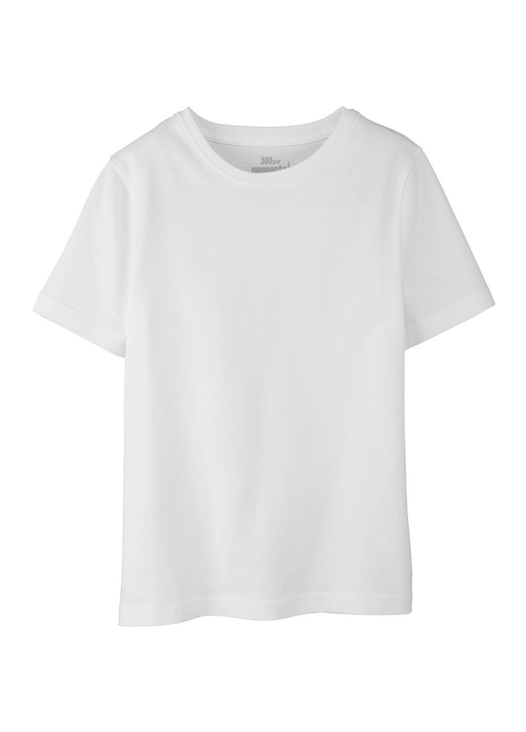 Белая летняя футболка с коротким рукавом Lupilu