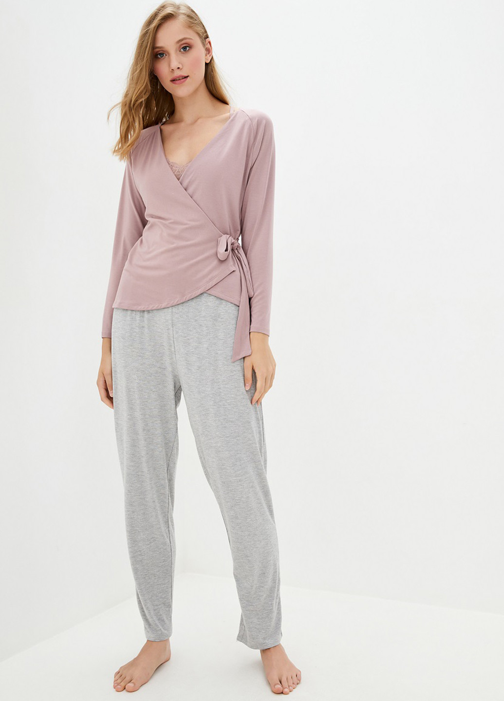 Комбинированная всесезон пижама (топ, кофта, брюки) кофта + брюки Pretty Polly