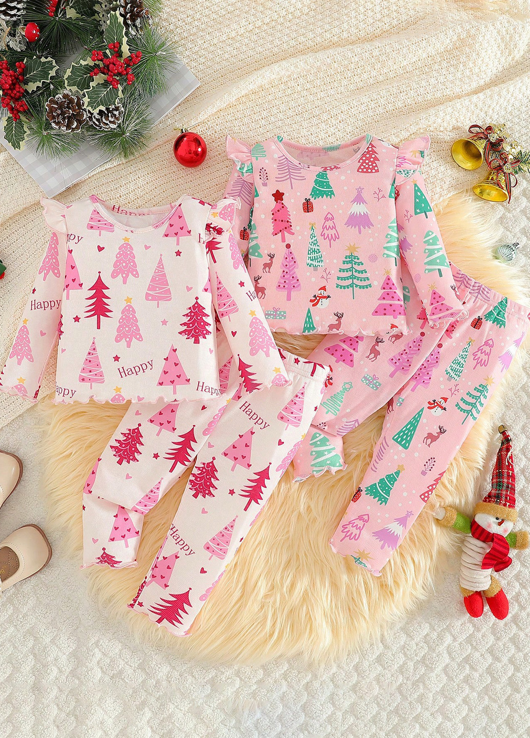 Комбинированная всесезон пижама (лонгслив, брюки) лонгслив + брюки SHEIN