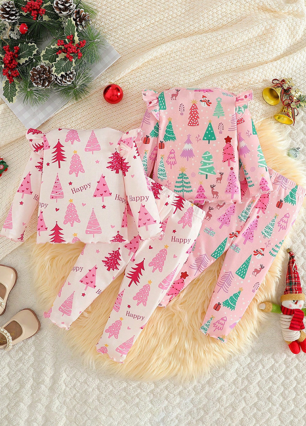 Комбинированная всесезон пижама (лонгслив, брюки) лонгслив + брюки SHEIN