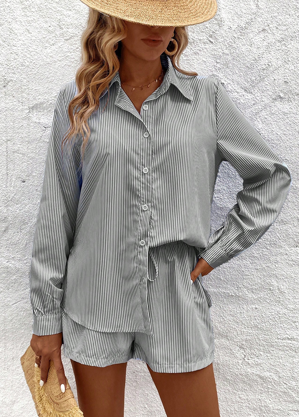 Костюм (рубашка, шорты) SHEIN (367042291)