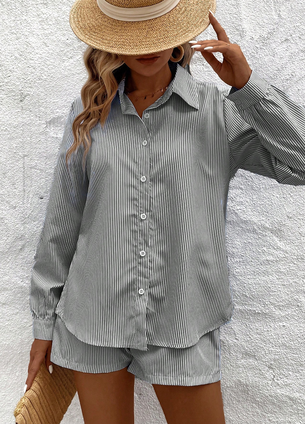 Костюм (рубашка, шорты) SHEIN (367042291)