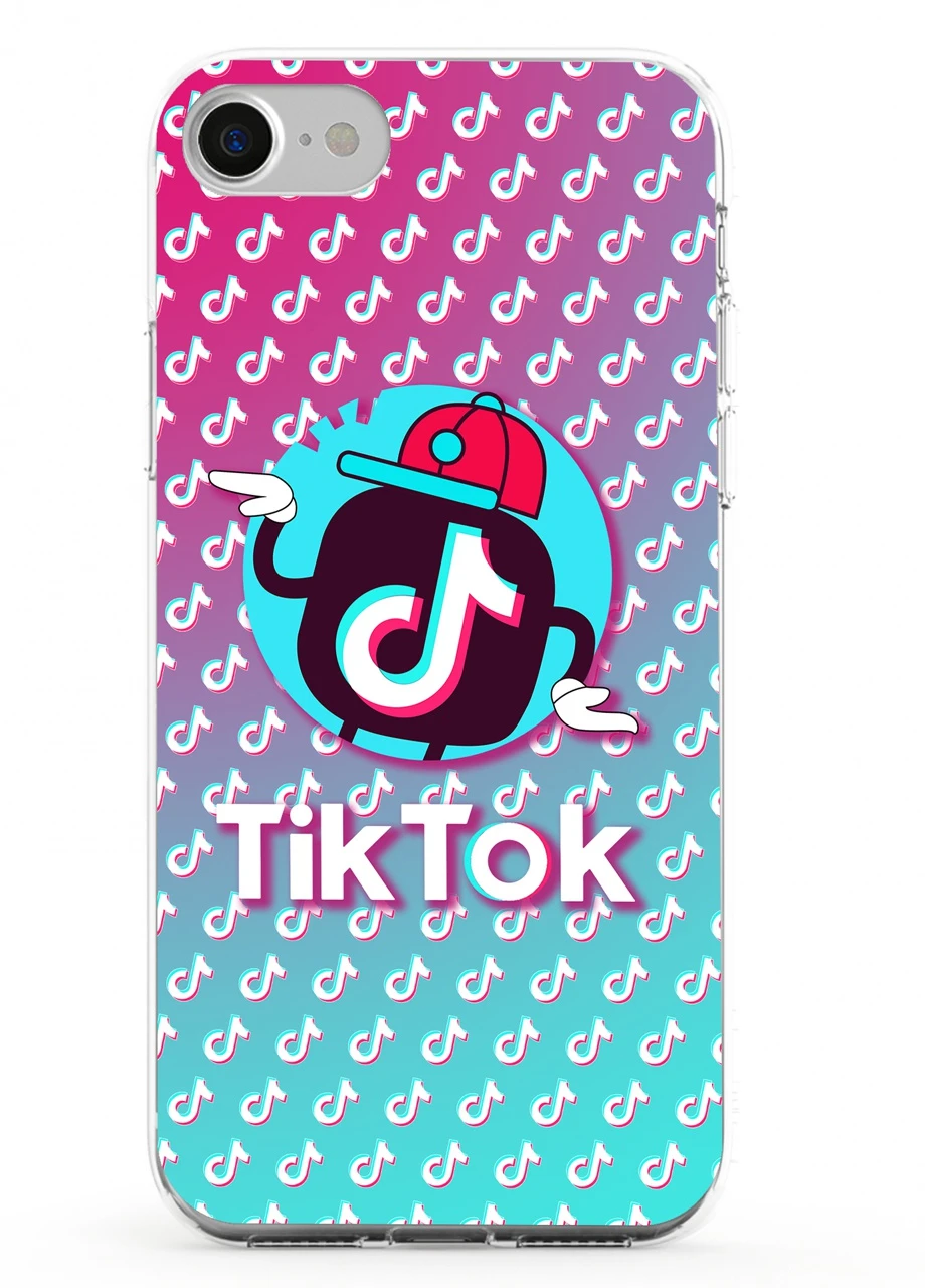 Чохол силіконовий Apple Iphone 11 Pro ТікТок (TikTok) (9231-1712) MobiPrint (219559045)