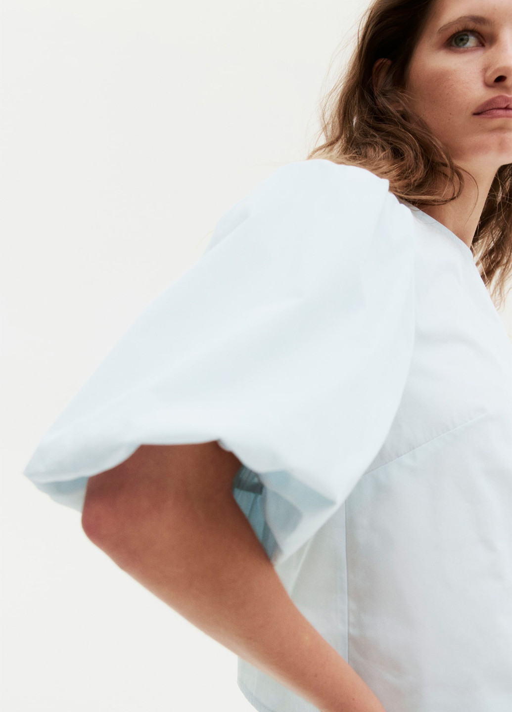 Блакитна блуза H&M