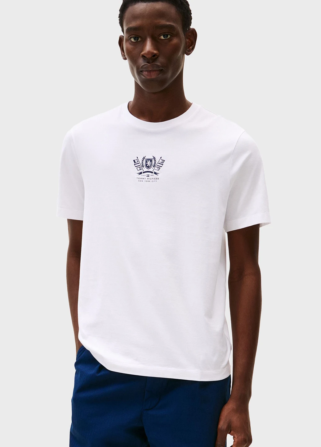 Біла футболка Tommy Hilfiger
