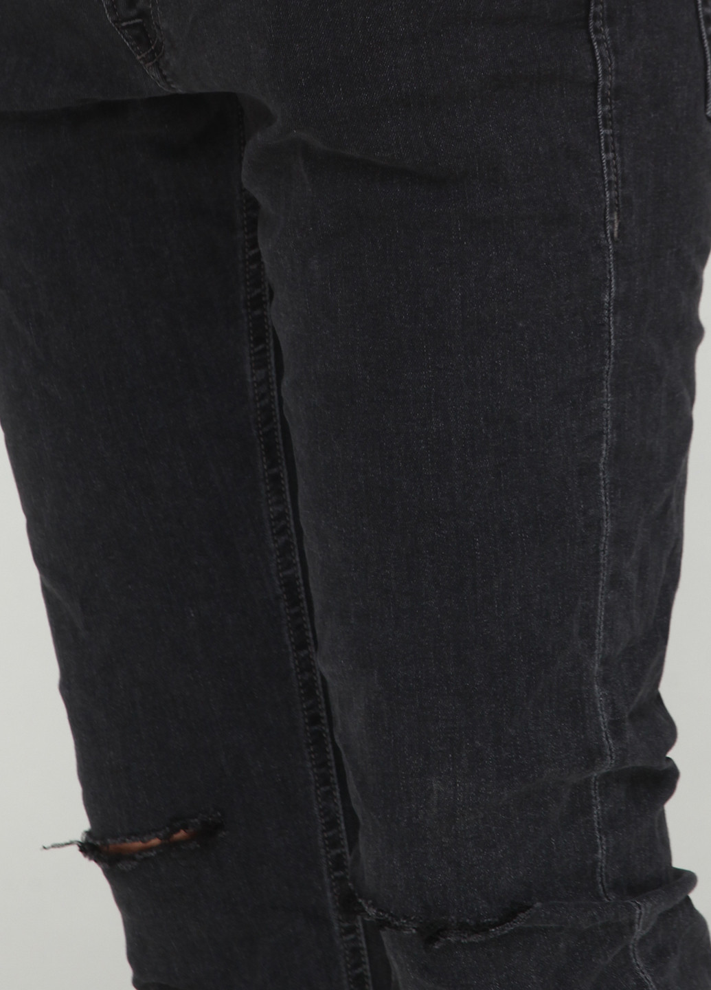 Черные демисезонные джинсы Jack & Jones