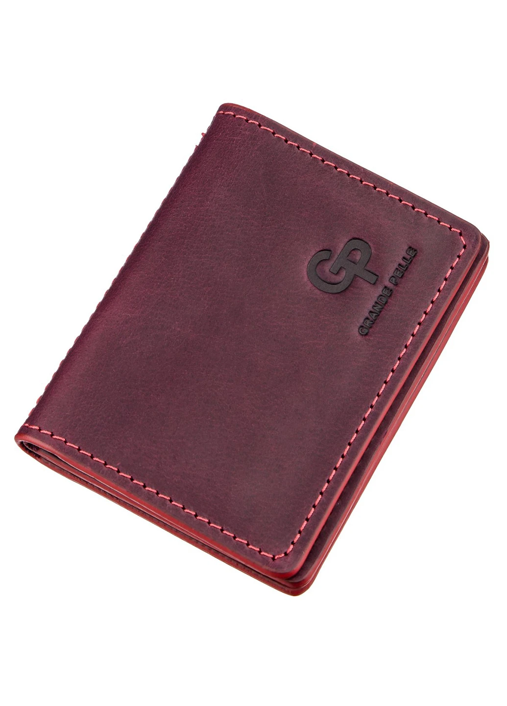 Шкіряна обкладинка для прав 10х7х0,5 см Grande Pelle (253490845)