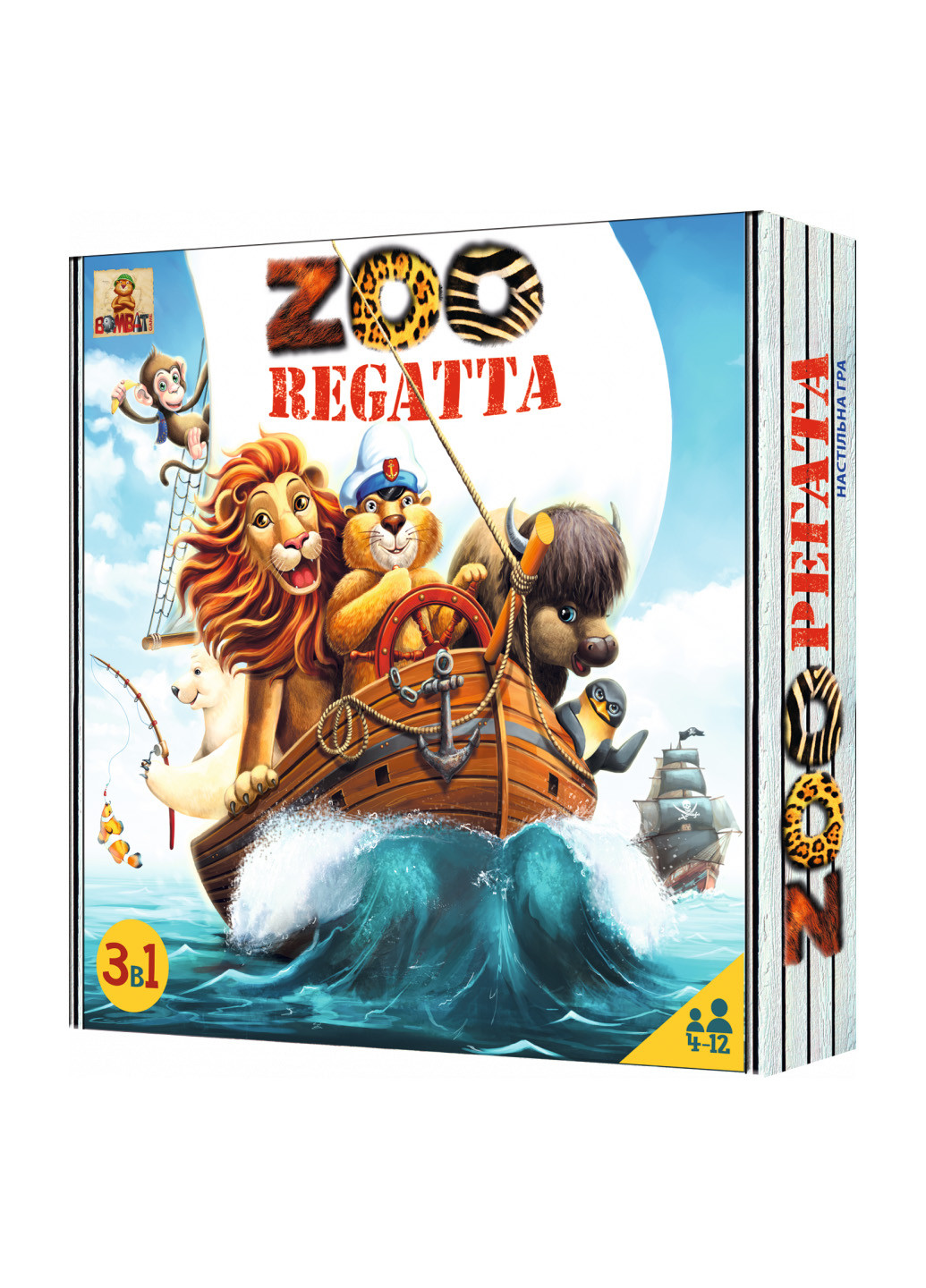 Настільна гра ZOO regatta Bombat (212878266)