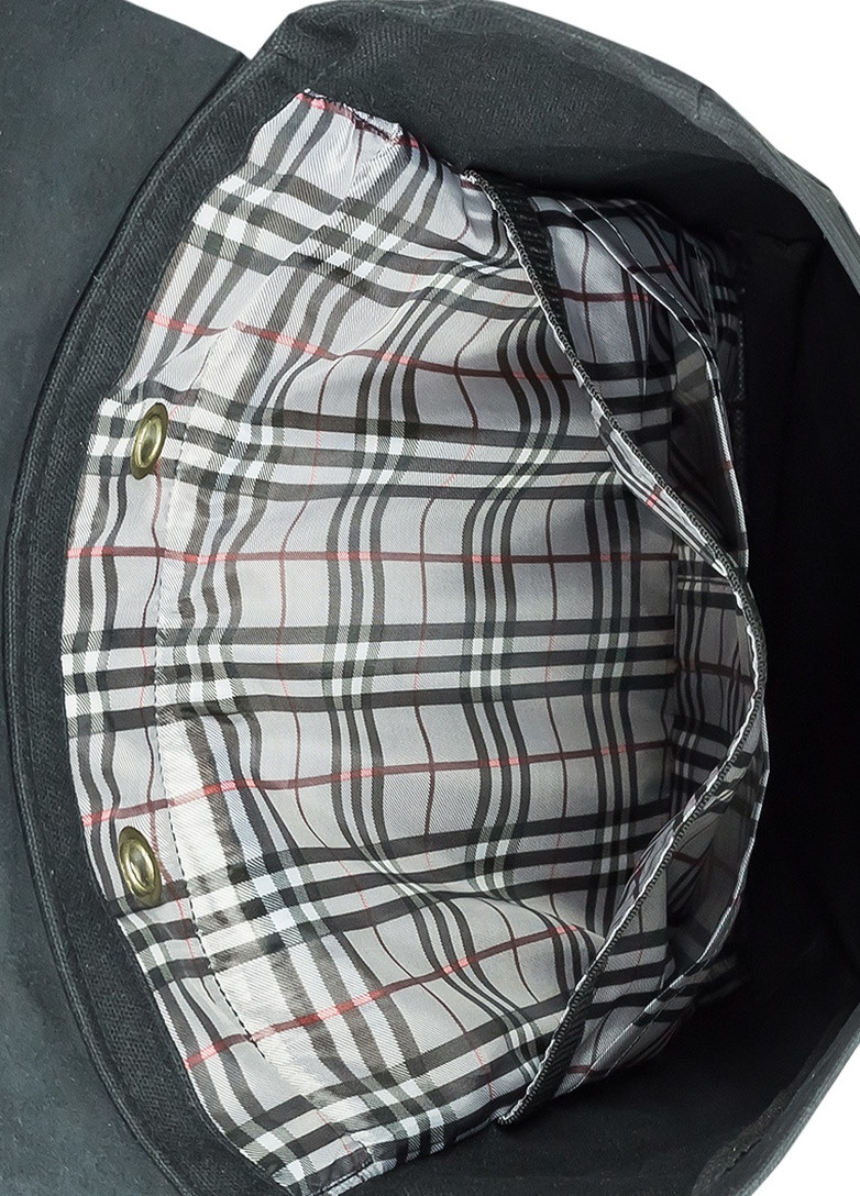 Рюкзак Унисекс Leather Canvas Черный R0503EX011 Exodus (254585232)