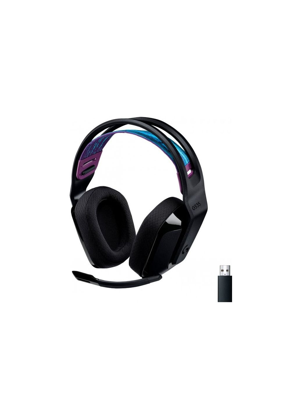 Наушники (981-000972) Logitech G535 Lightspeed Wireless Gaming Headset Black (253442370)