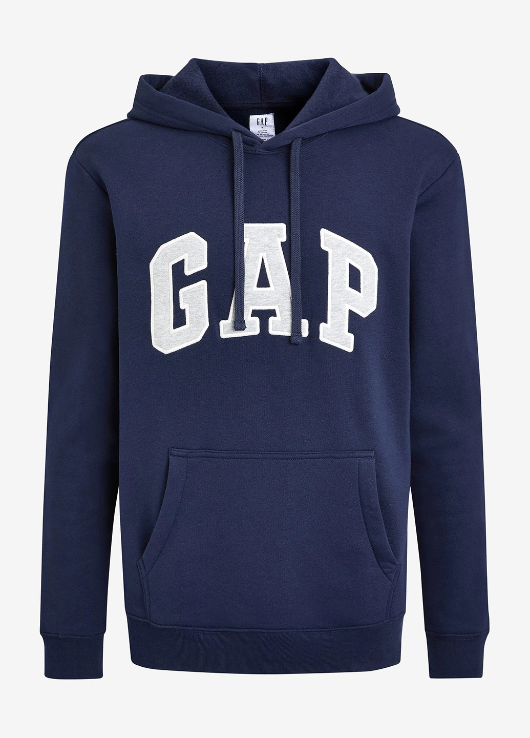 Худи Gap логотипи темно-сині кежуали бавовна, трикотаж