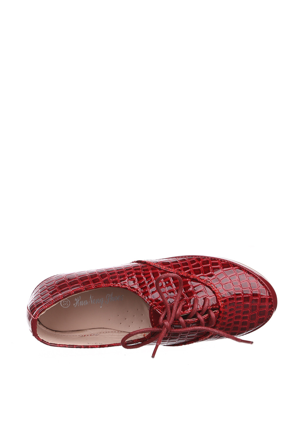 Красные туфли без каблука Hua Neng
