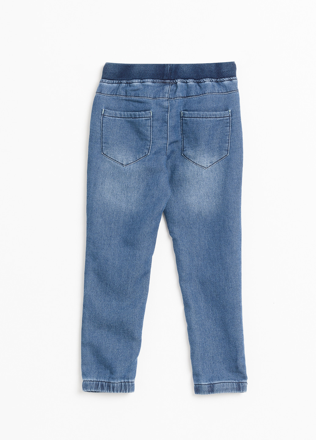 Голубые демисезонные зауженные джинсы Coccodrillo