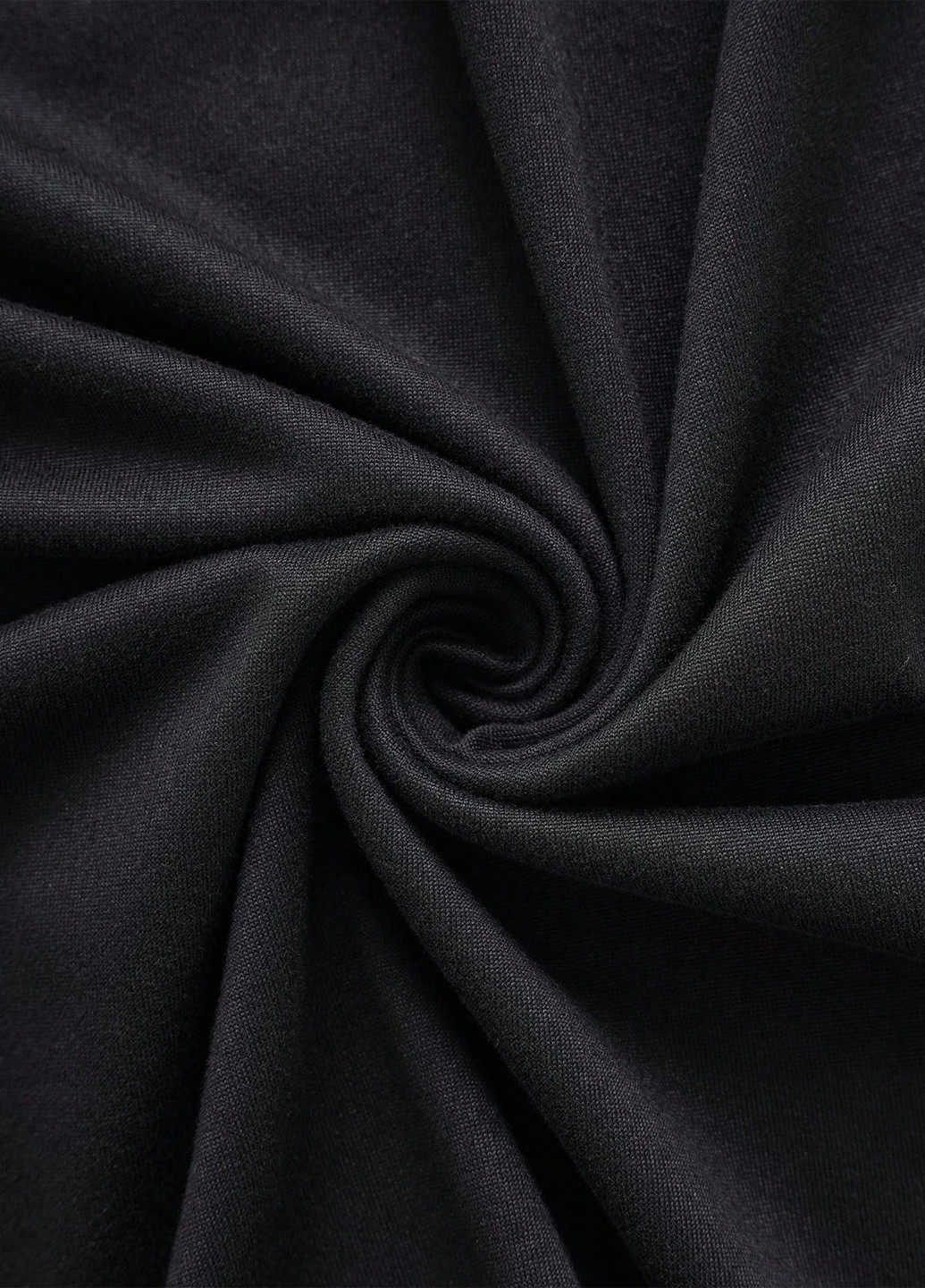 Чорна кежуал сукня кльош SHEIN однотонна