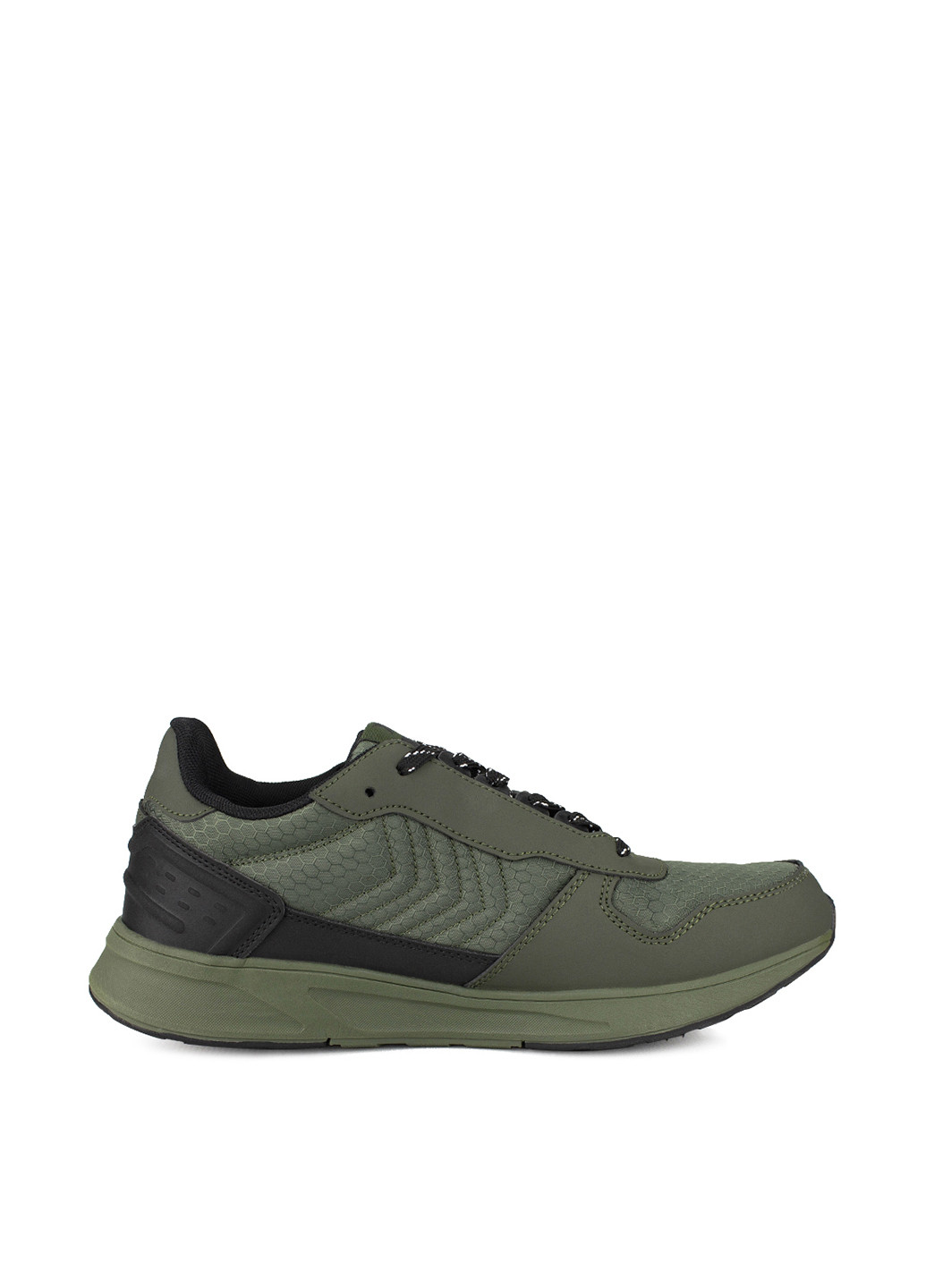 Темно-зеленые демисезонные кроссовки Restime