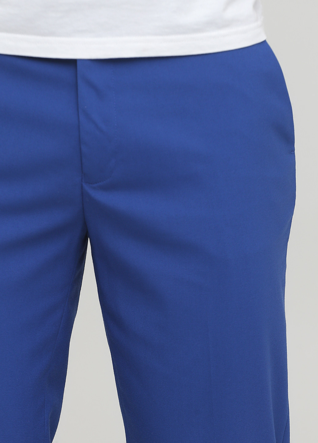 Синие кэжуал демисезонные чиносы брюки Asos