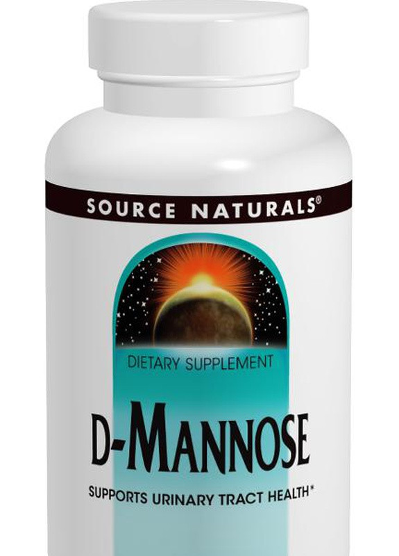 D-Манноза 500мг,, 60 капсул Source Naturals (225714405)