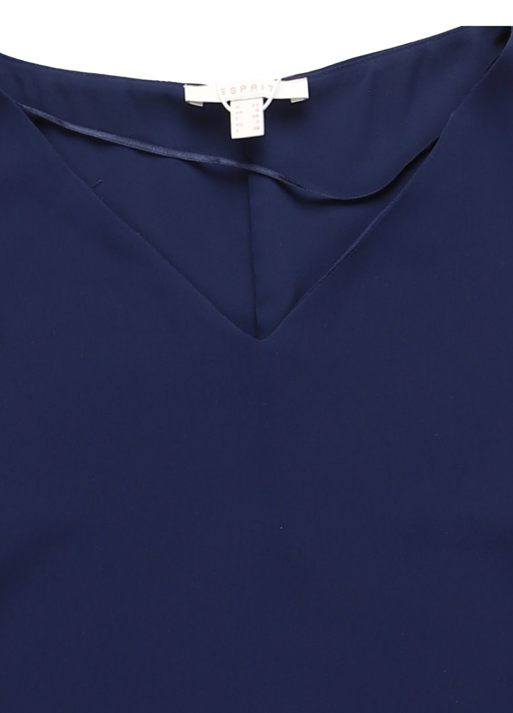 Темно-синя кежуал сукня Esprit однотонна