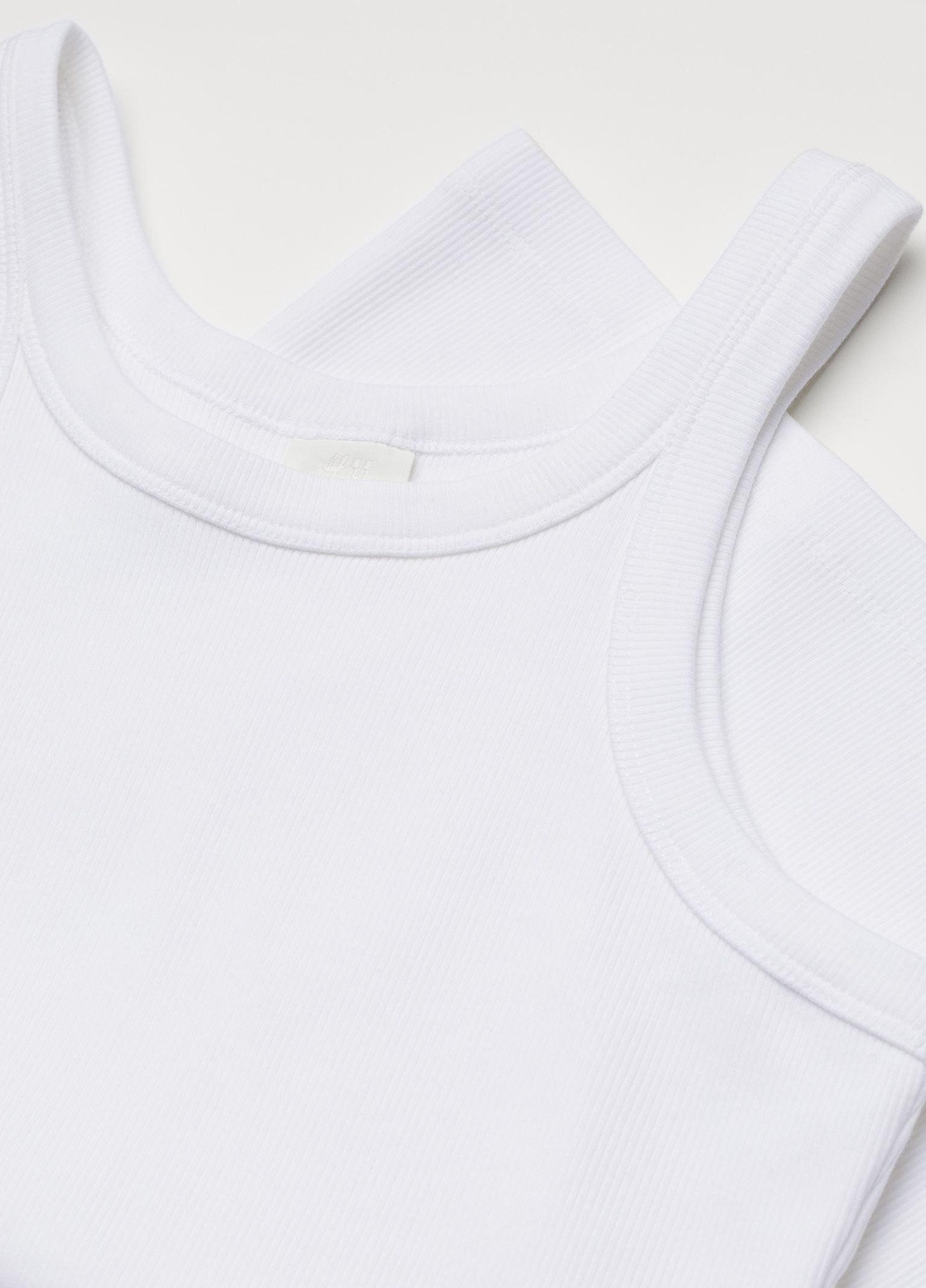 Топ літо,білий, H&M Basic (255192867)