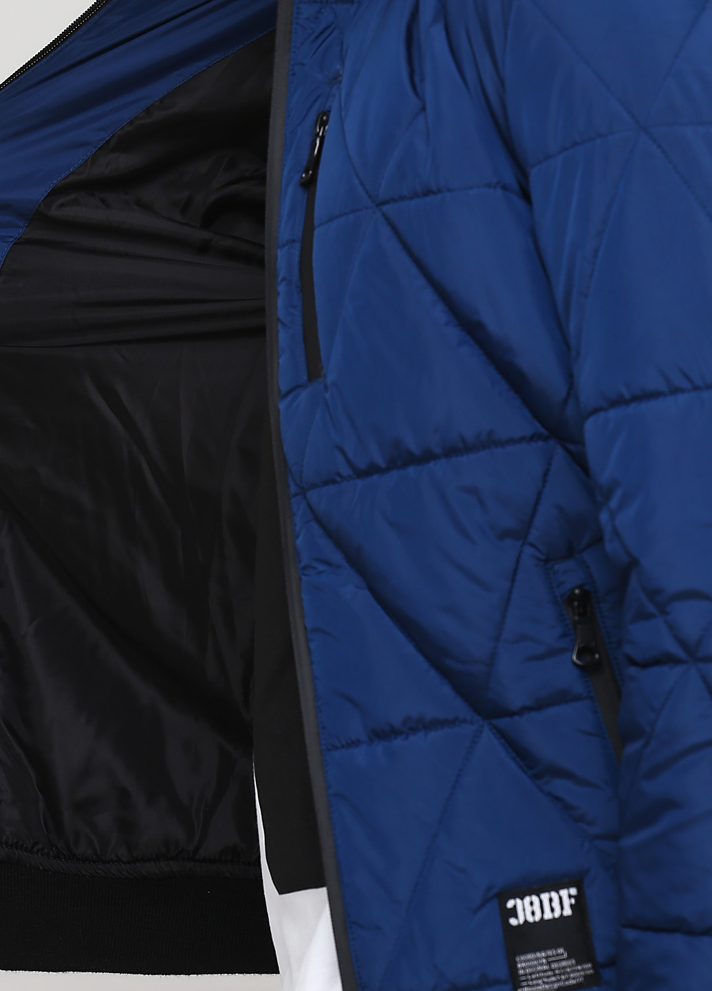 Темно-синяя демисезонная куртка DeFacto Фото