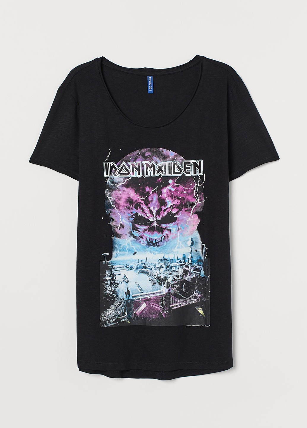 Черная футболка H&M