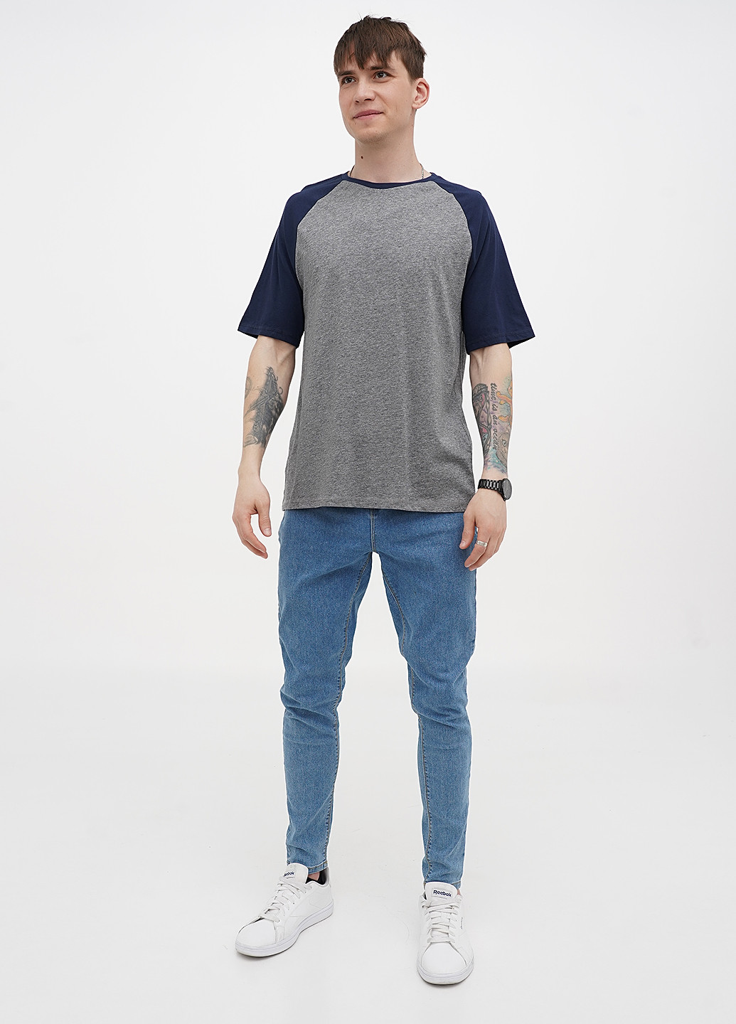 Комбинированная футболка C&A