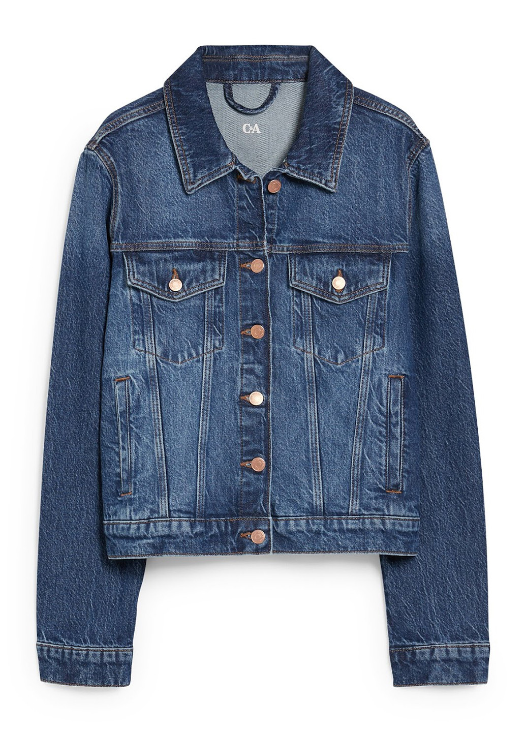 Синяя демисезонная куртка C&A