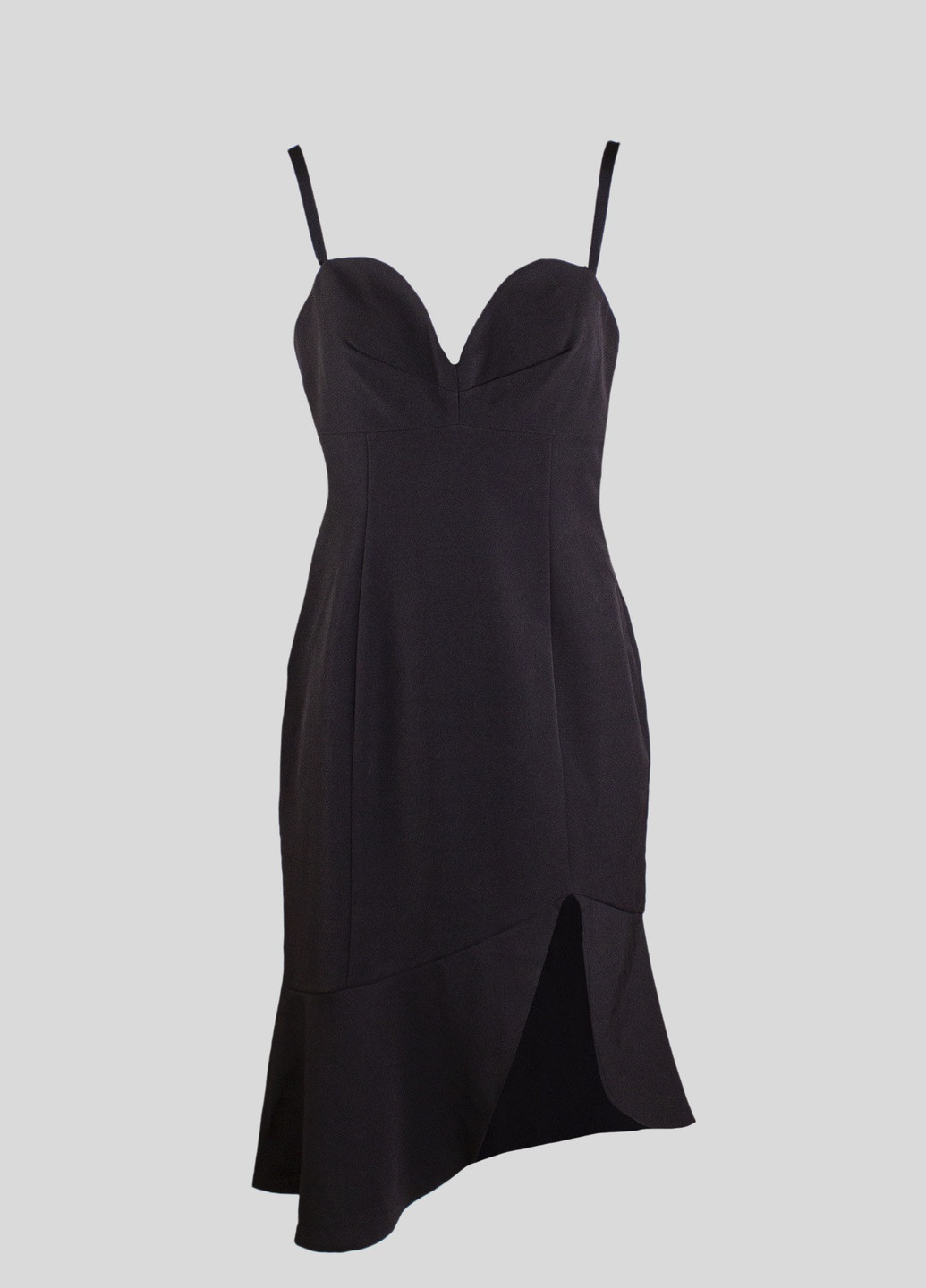 Черное кэжуал платье Foxiedox однотонное