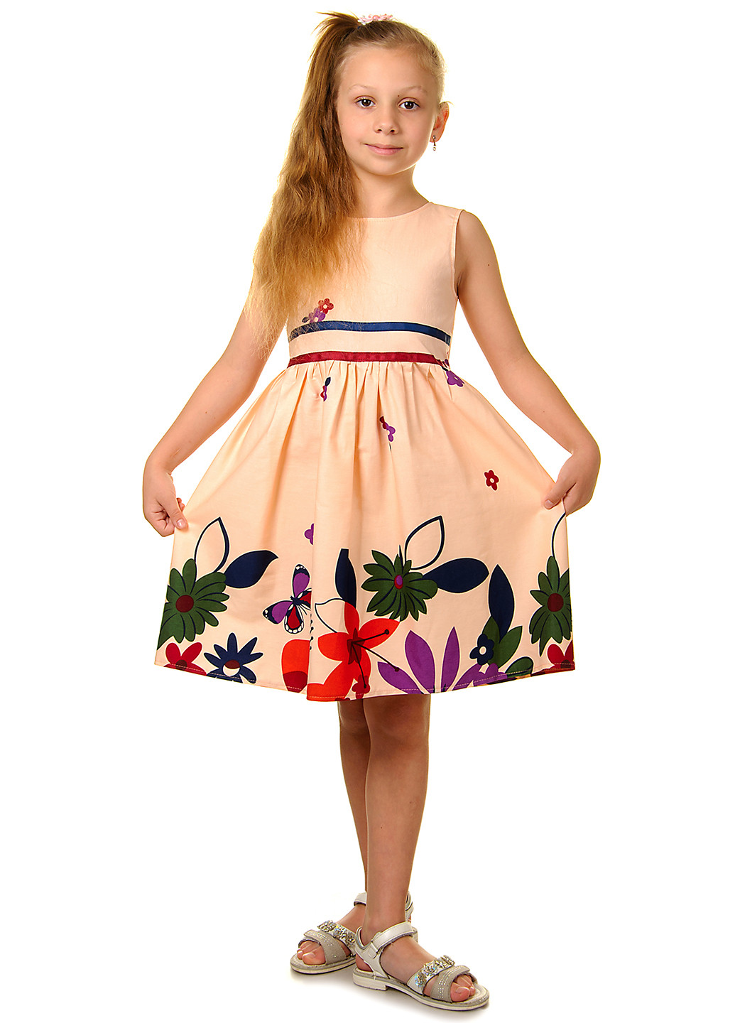 Персиковое платье ViDa (80713814)