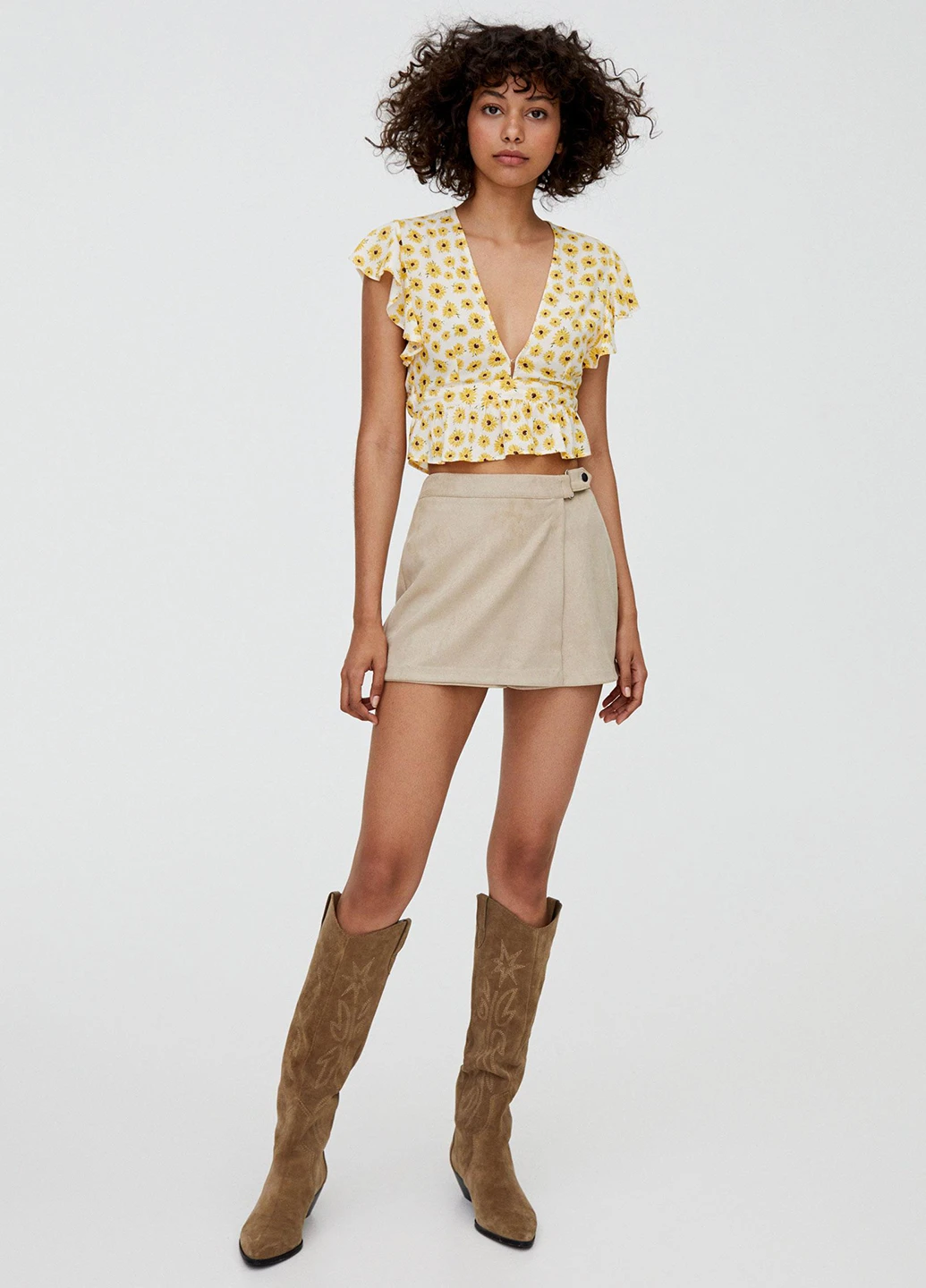 Спідниця-шорти Pull & Bear (249162447)