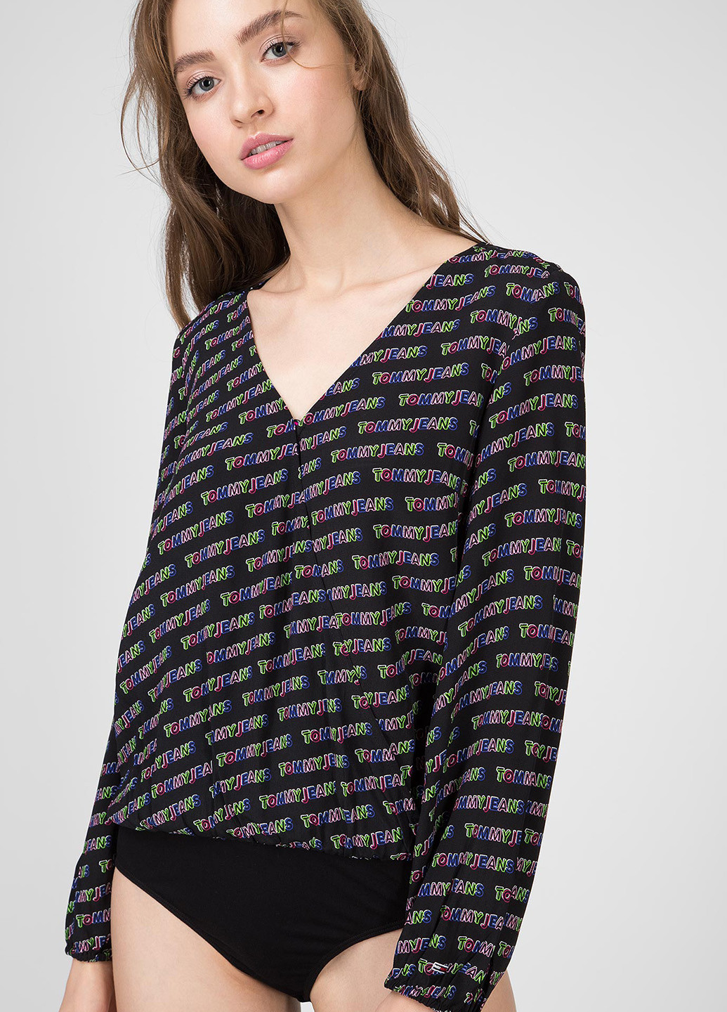 Чёрная блуза Tommy Hilfiger
