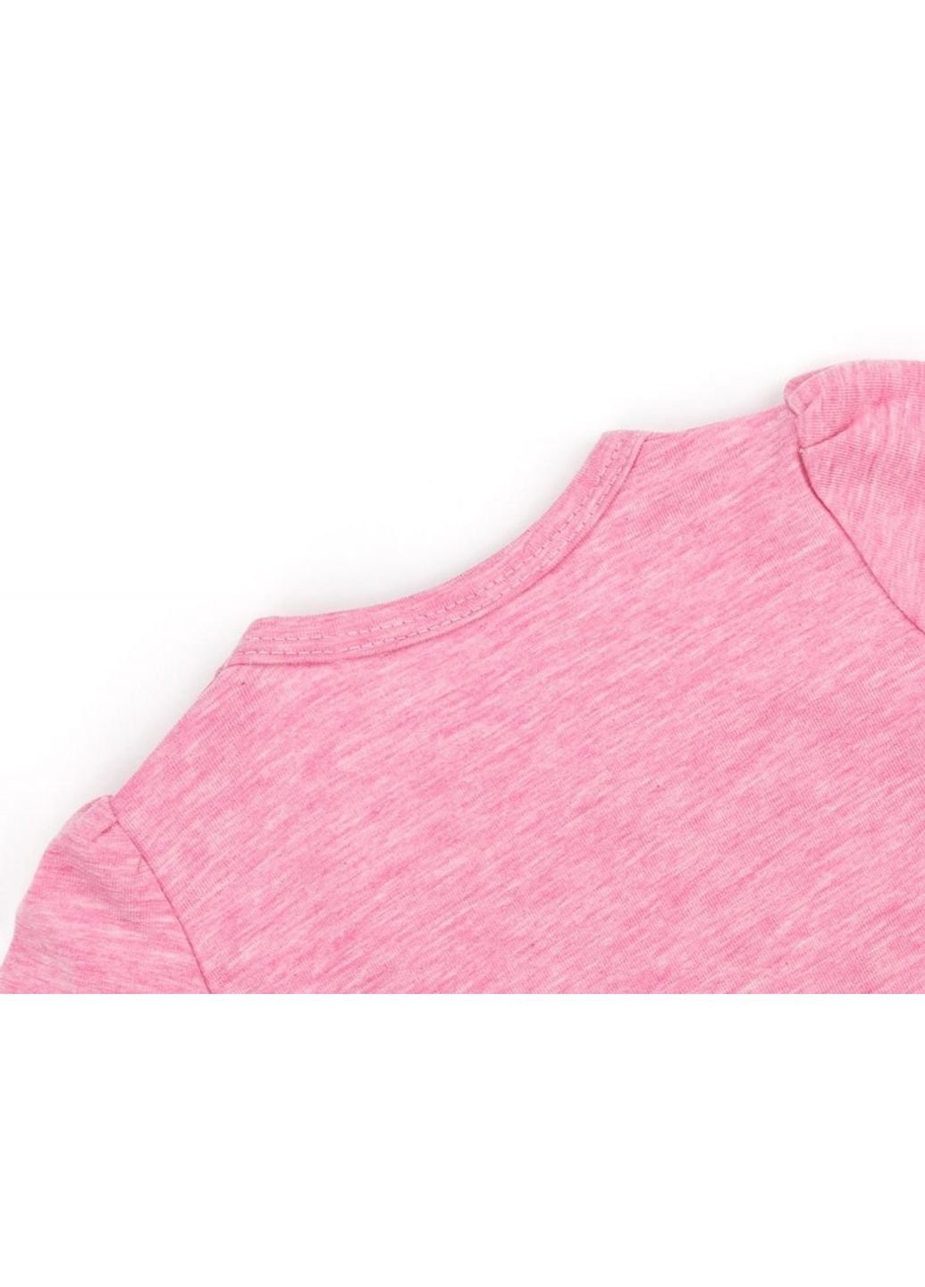 Кофта з мереживною оборкою (10040-92G-pink) Breeze (251313688)