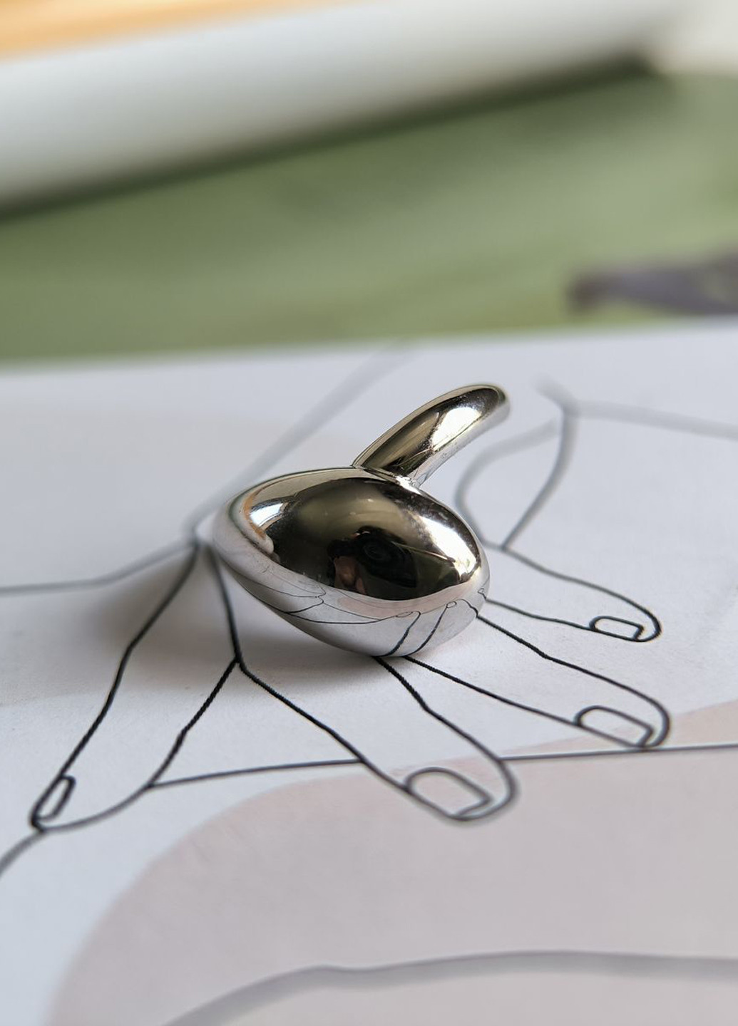 Кольцо Silver Flame (350941390)