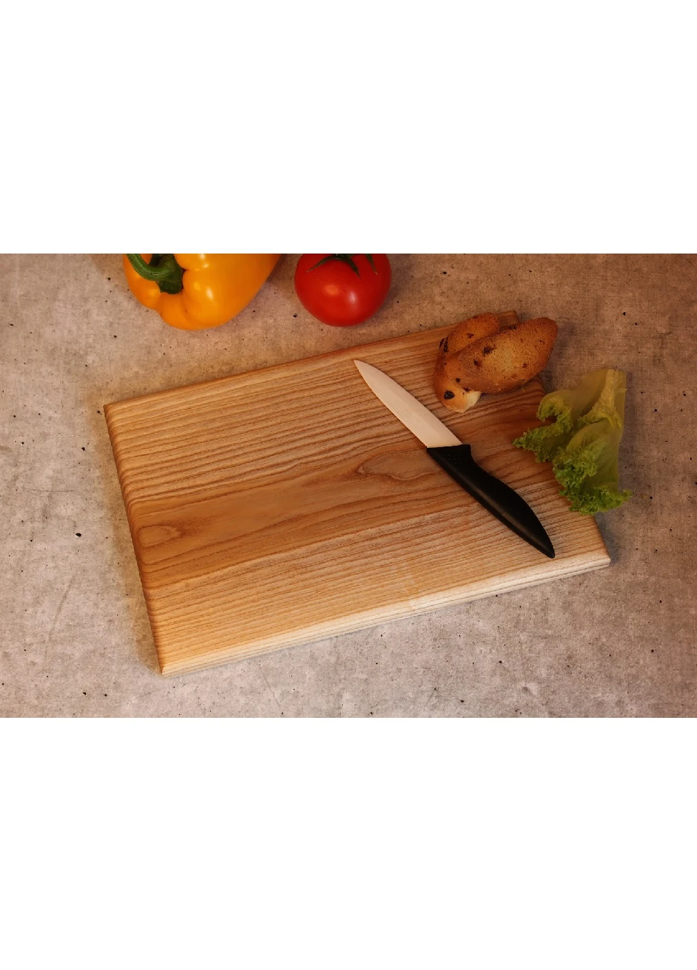 Разделочная доска для кухни деревянная прямоугольная 40х25х2 см с Вашей индивидуальной надписью (473397-Prob) Размер L Unbranded (254568063)