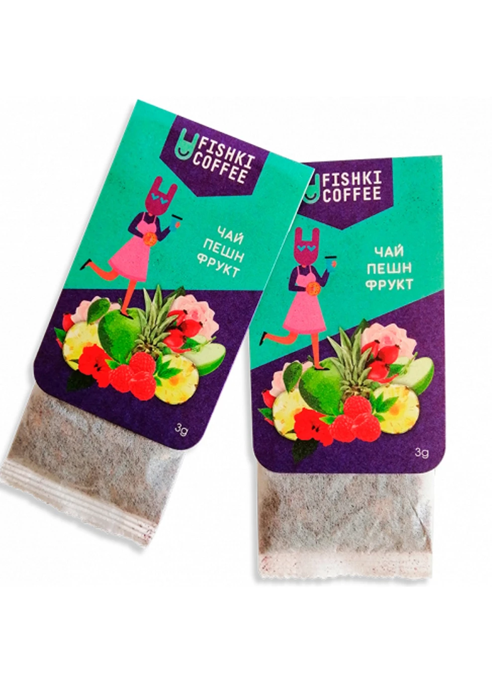 Чай пешню Фрукт, 20 шт * 3г Fishki Coffee (229474094)