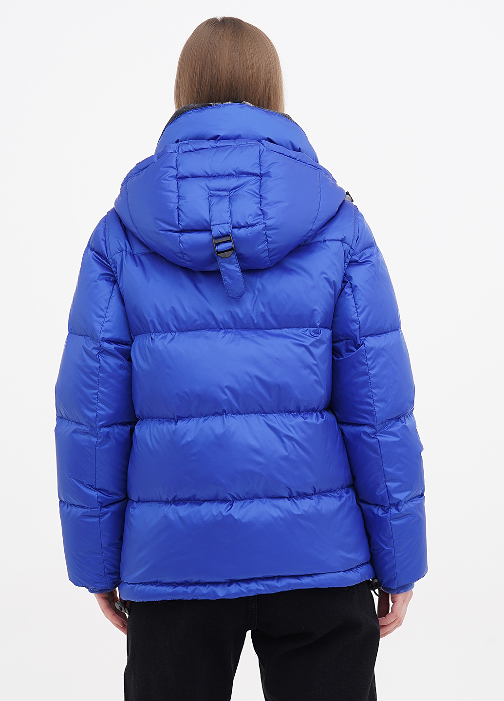 Синя зимня куртка 2в1 Burberry