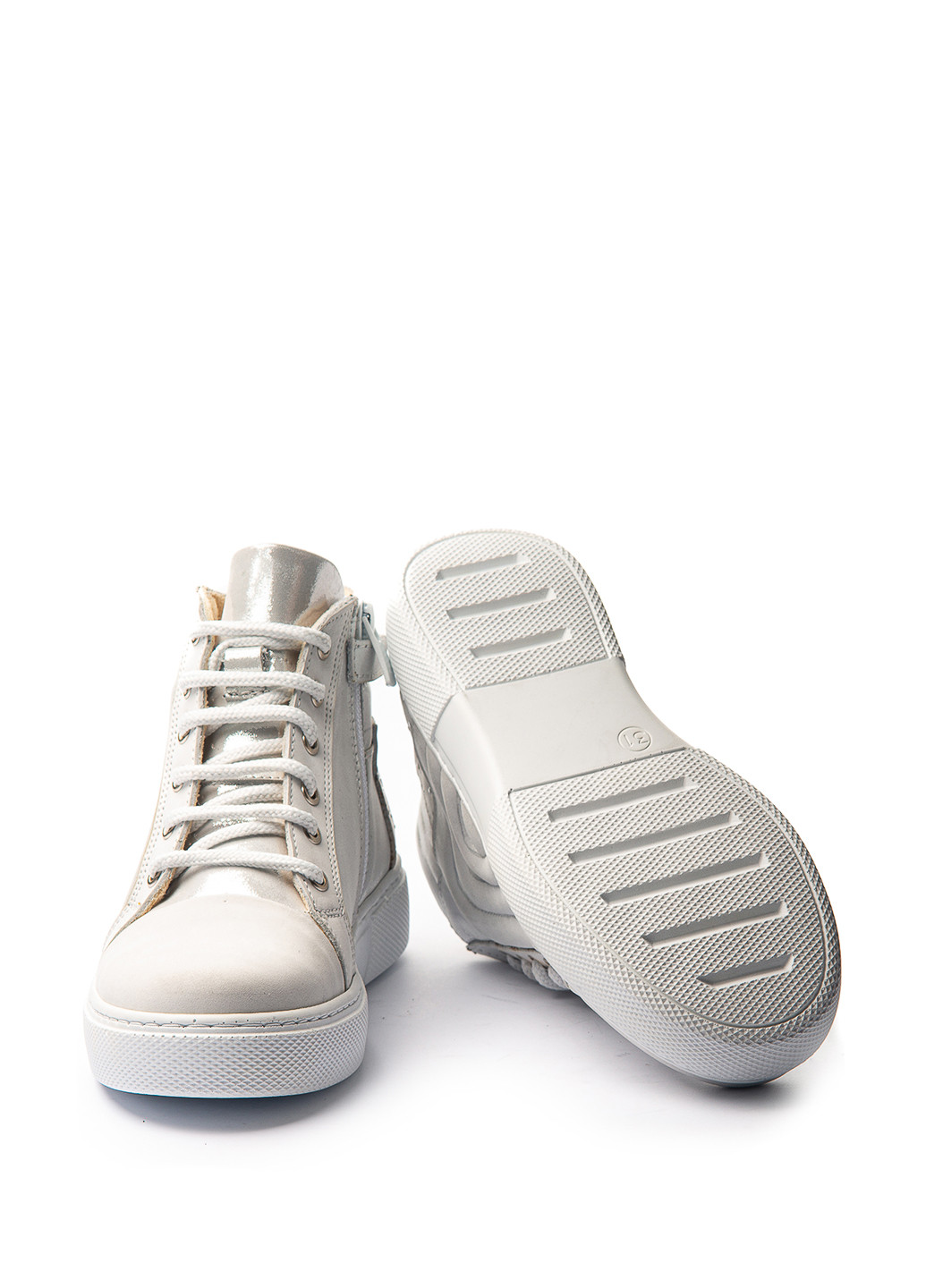 Белые кэжуал осенние ботинки Theo Leo