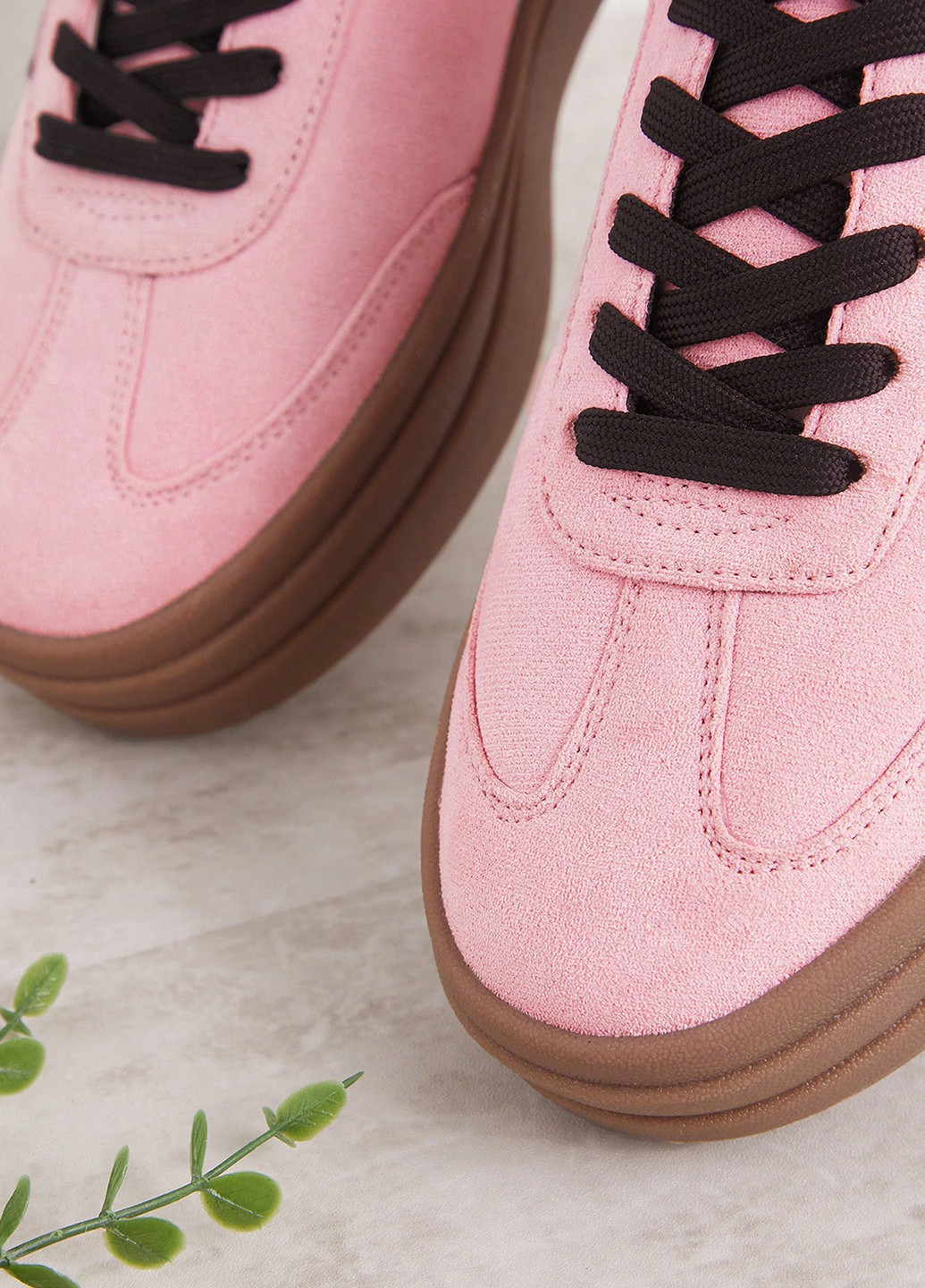 Кроссовки SHEIN розовые демисезоны (338187376)