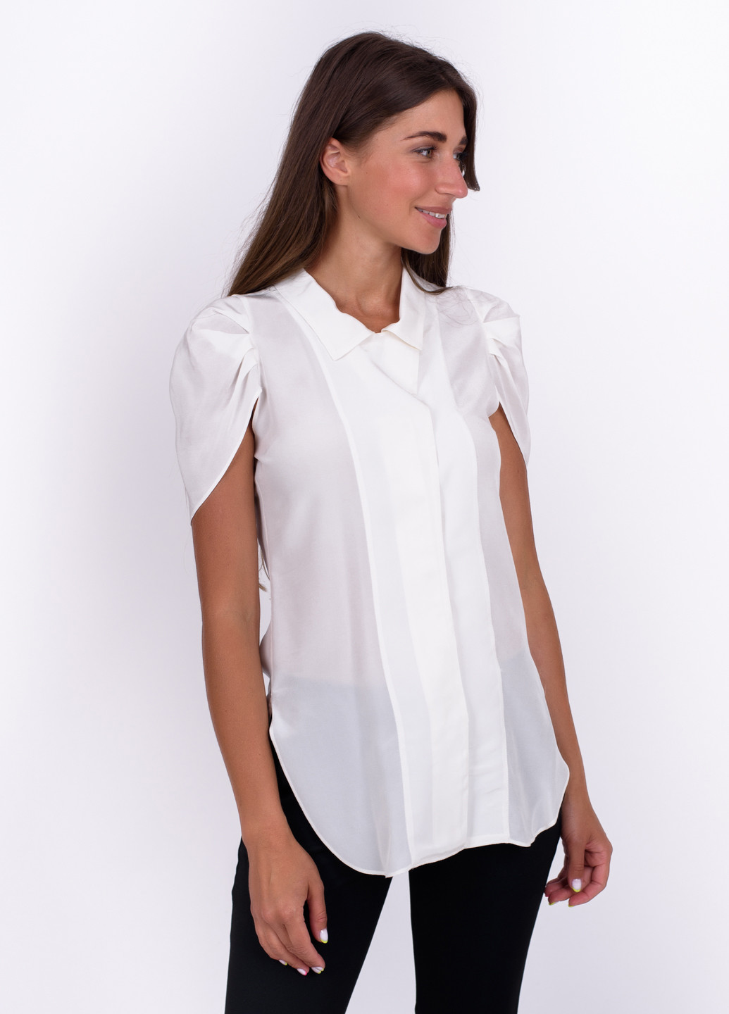 Молочная летняя блуза Reiss